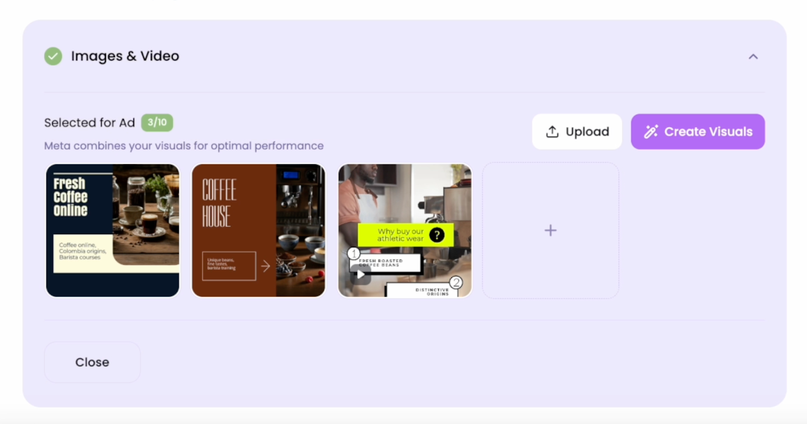 Semrush Advertising Toolkit - generating ad assets with AI