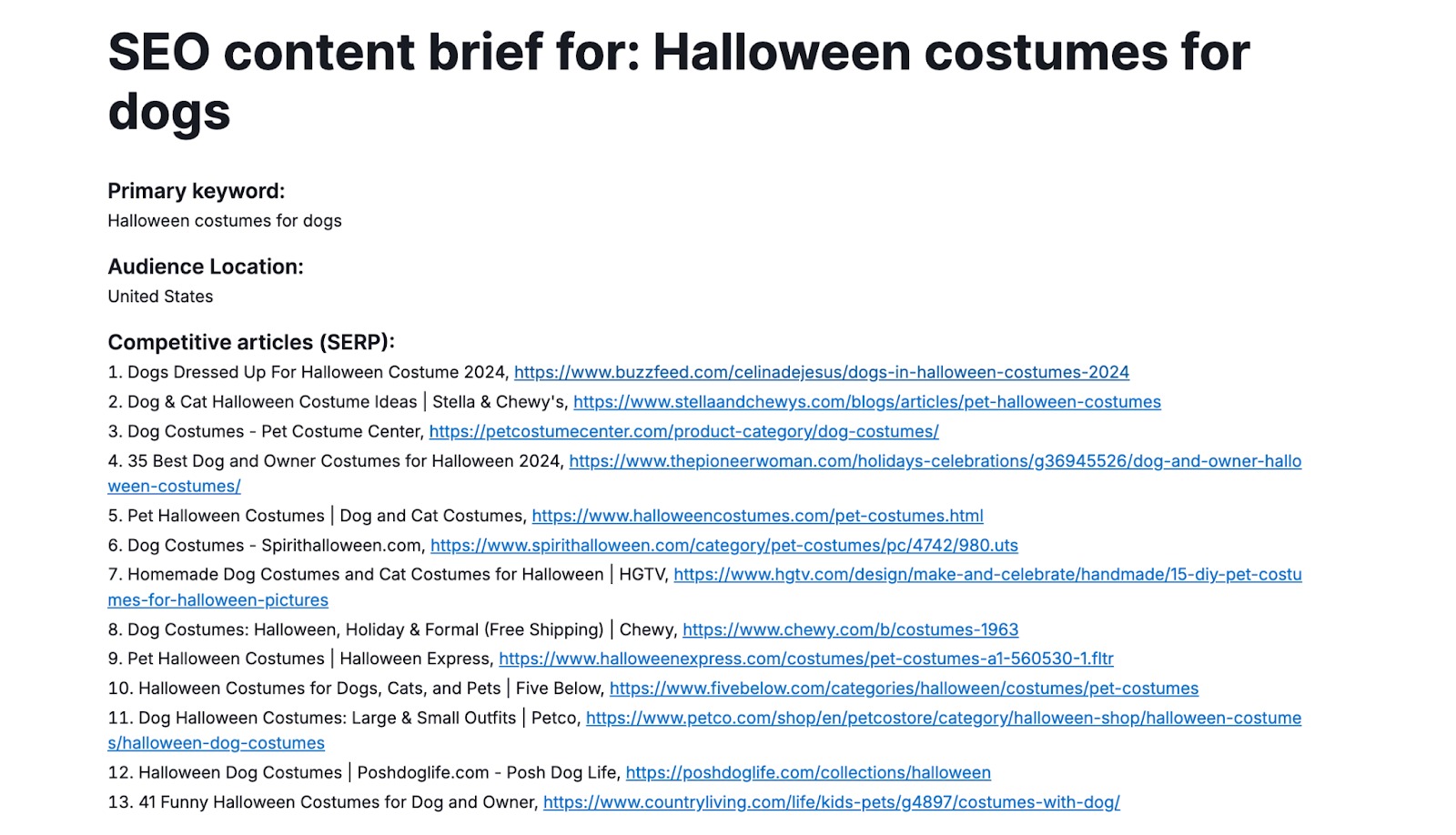 SEO Brief Generator image 10