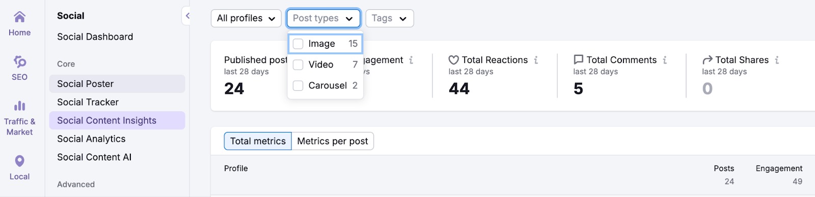 Social Content Insights image 4