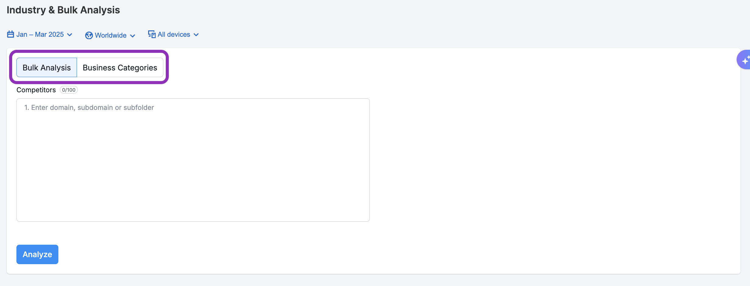 The Industry & Bulk Analysis Dashboard image 2