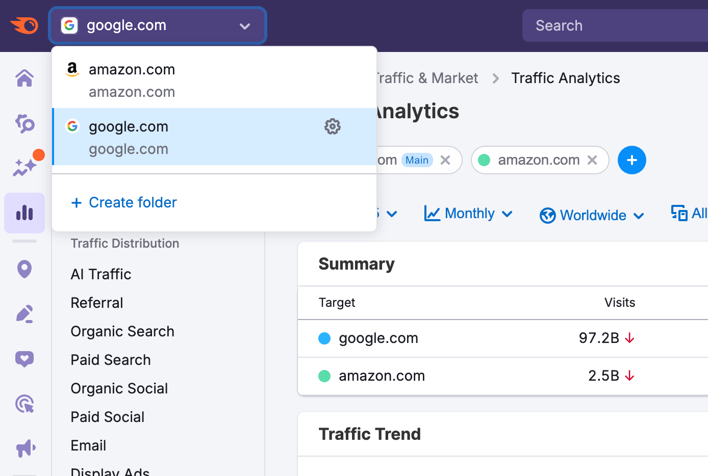 The Sources & Destinations Dashboard image 3